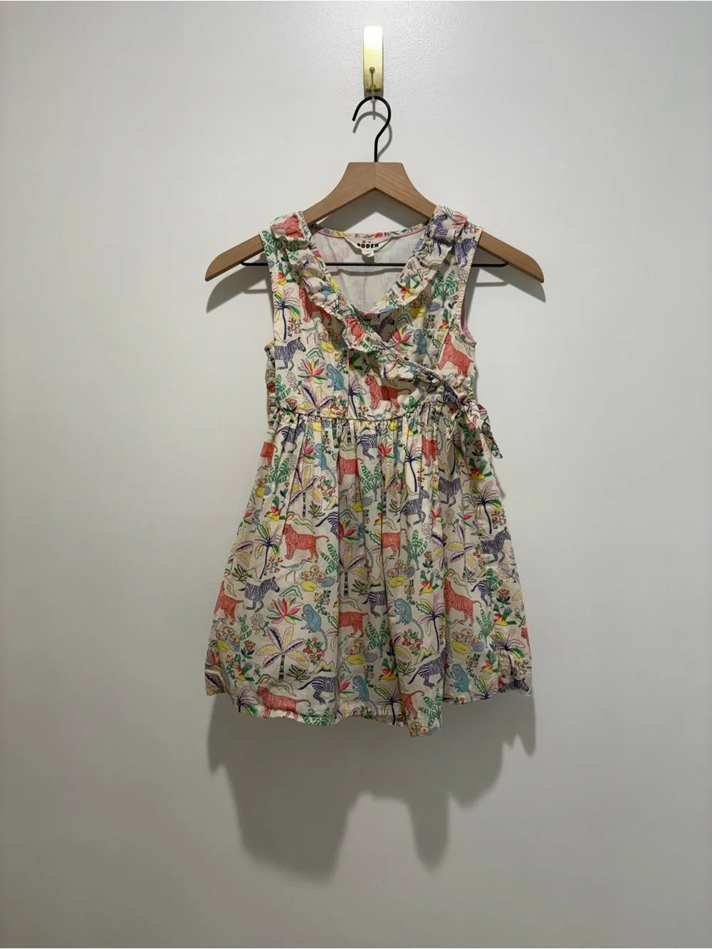 Mini Boden Tropical Garden Girls Dress